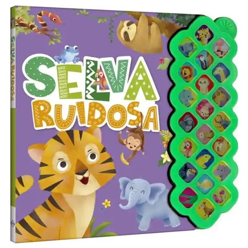 Libro Didactico 22 Sonidos Selva Ruido Lexus