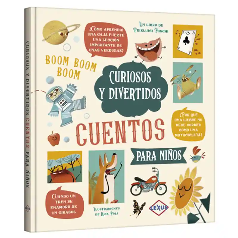 Libro Curiosos Y Divertidos Cuentos Para Niños Lexus