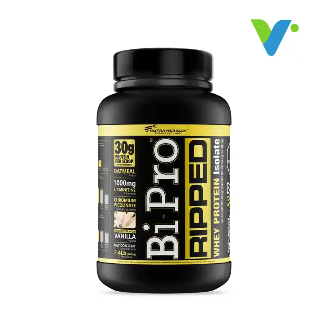 Bi Pro Ripped Proteina Con L-carnitina Whey Protein Casein 💪