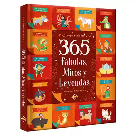 Libro 365 Fabulas, Mitos Y Leyendas Lexus