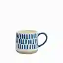 Mug Rayas Indigo