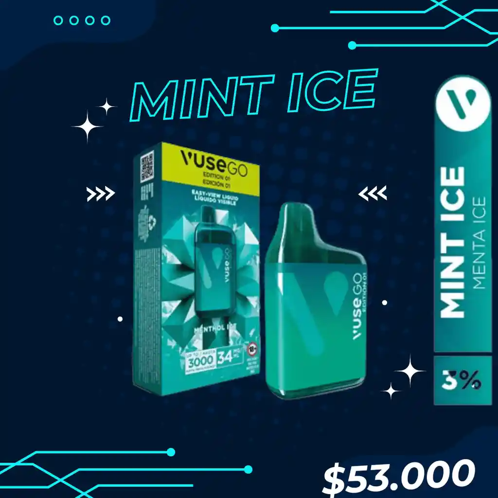 Vuse Go 3000 - Menthol Ice