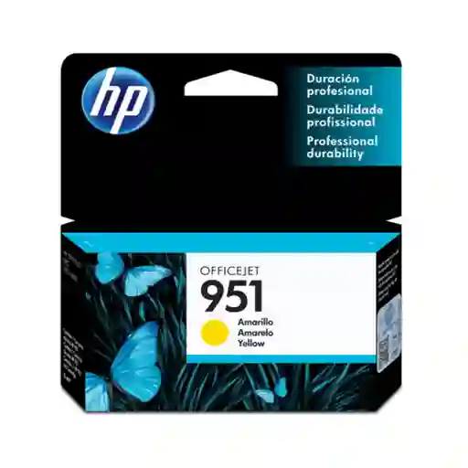 Cartucho De Tinta Hp 951 Amarillo Original (cn052al)