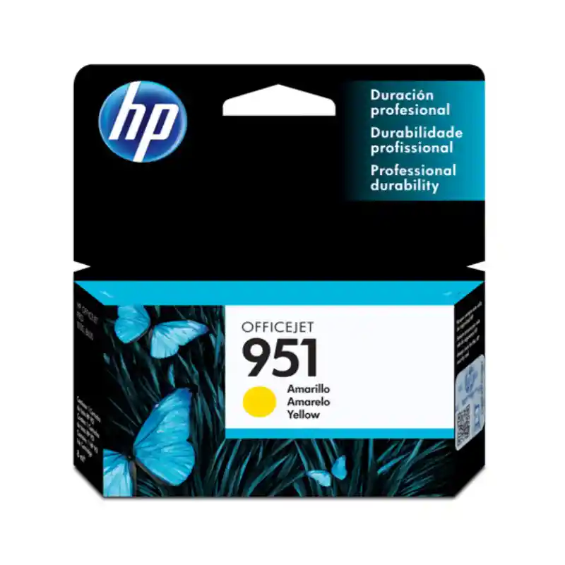 Cartucho De Tinta Hp 951 Amarillo Original (cn052al)