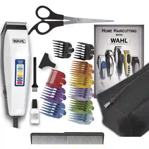 Maquina Wahl Color Code 17 Piezas Haircutting Kit