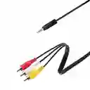Cable De Audio Video 3 Metros 3x1