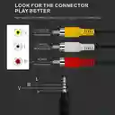 Cable De Audio Video 3 Metros 3x1