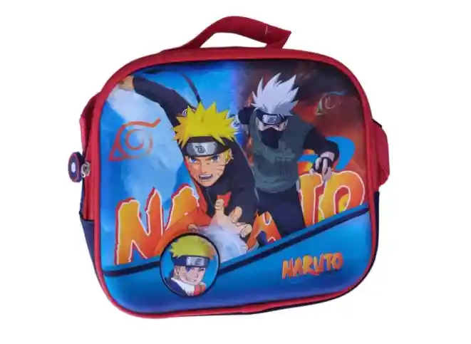 Lonchera 3d Termica Personajes Relieve Niño Muñecos Naruto