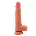 Vibrador De Rotación Y Empuje Con Control Remoto Recargable 18cm Piel