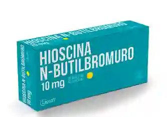 Hioscina Butilbromuro X 20 Tabletas