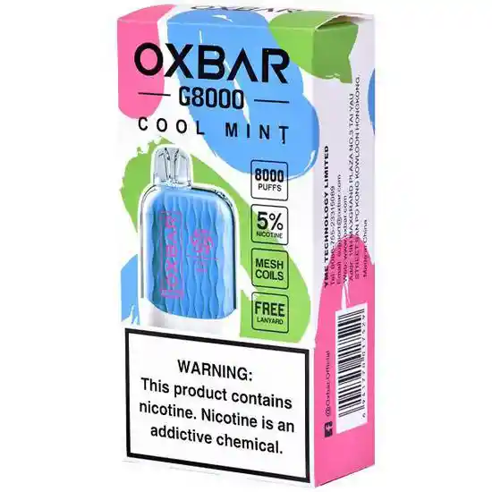 Oxbar Cool Mint 8000puff