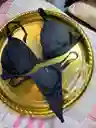 Conjunto 2 Piezas Basico Ropa Interior En Rif Top Y Pantie Promocion Lenceria