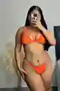 Conjunto 2 Piezas Basico Ropa Interior En Rif Top Y Pantie Promocion Lenceria
