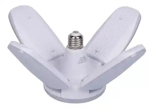 Lampara Bombillo Luz Aspas Plegable Led 60w Alta Potencia