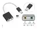 Tarjeta De Sonido Externa Tipo C Virtual 7.1 Ch Win - Ios - Linux Android Compuvirtual