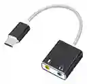 Tarjeta De Sonido Externa Tipo C Virtual 7.1 Ch Win - Ios - Linux Android Compuvirtual