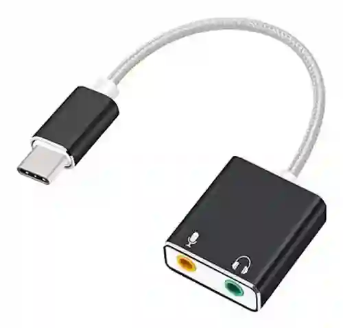 Tarjeta De Sonido Externa Tipo C Virtual 7.1 Ch Win - Ios - Linux Android Compuvirtual