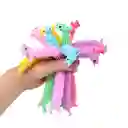 Manilla Squishy Anti Estrés Unicornio Elástico Multiusos X3