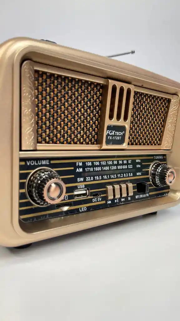 Radio Retro Fox Tech 172 Bt