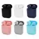 Audífonos Inpods 12 Bluetooth 5.0 Multicolor Touch Unisex Rosa