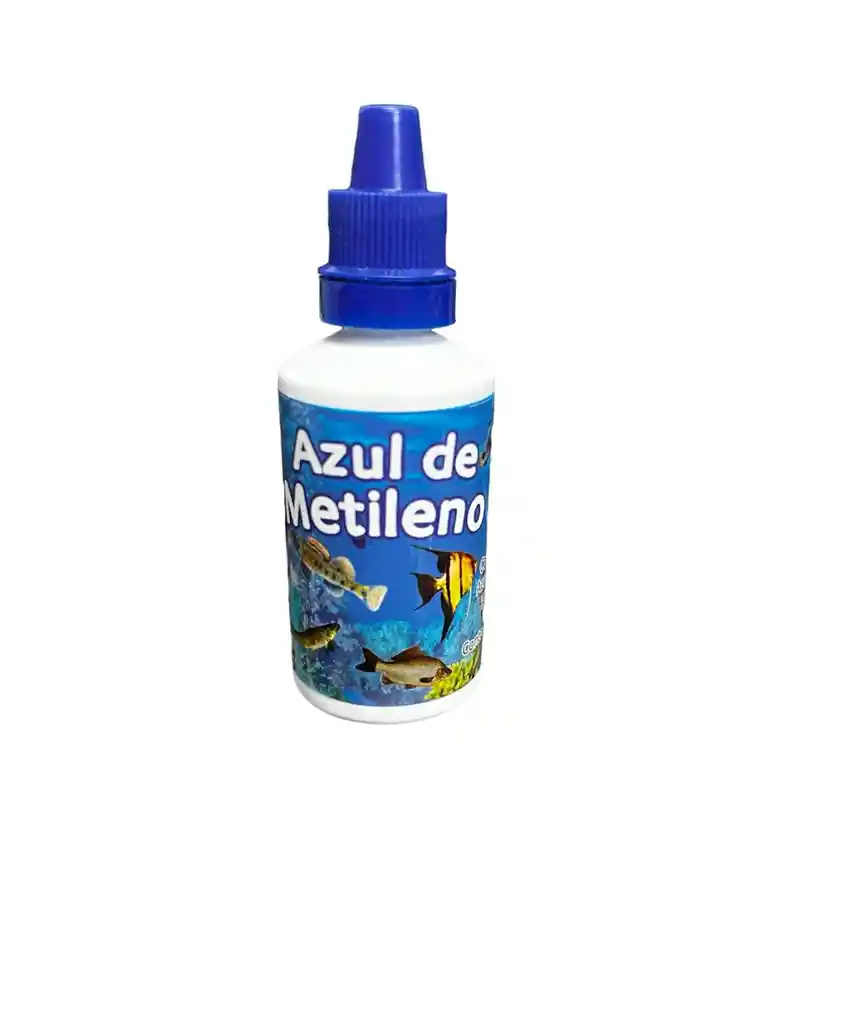 Azul De Metileno Pez Peces Pecera Acuarios Profiláctico Gotas