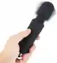 Vibrador Masajeador Tipo Hitachi Recargable Negro