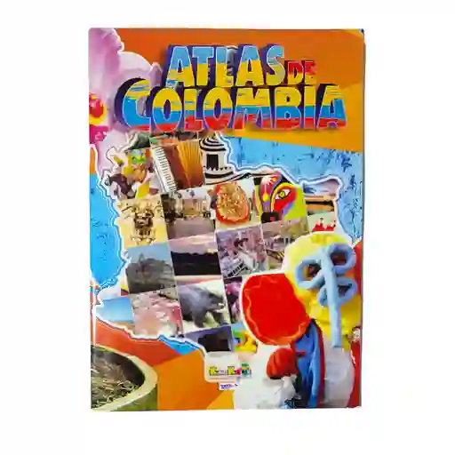 Atlas Colombia Actualizado Libro Escolar