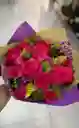 Bouquet De Rosas Fucsia