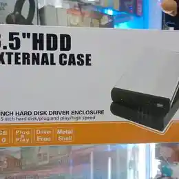 Caja Usb 3.0 Externa Case Aluminio Sata Disco Duro 3.5 Escritorio Usb 3.0 6gb/s Dale Vida A Tu Hdd 3.5