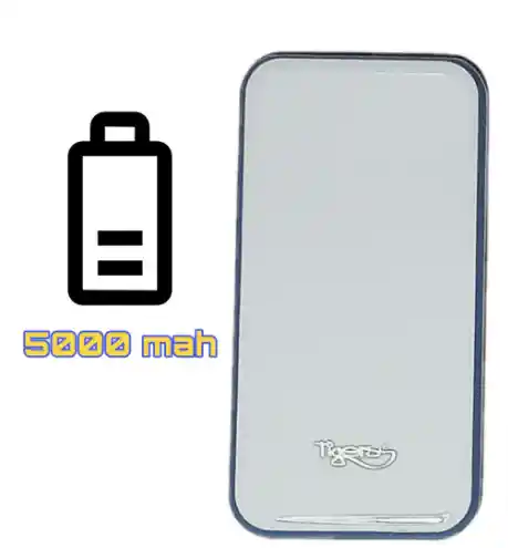 Banco De Carga Power Bank Tigers De 5000 Mah Con Cable Pulpo