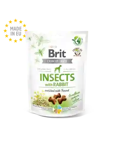 Brit Care Crunchy Galletas De Insecto Con Conejo X 200gr