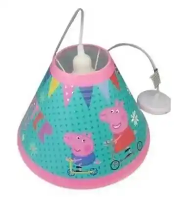 Lampara De Peppa Pig Original Colgante Ideal Habitacion Niños