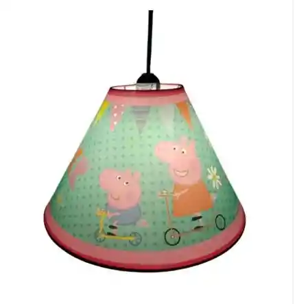 Lampara De Peppa Pig Original Colgante Ideal Habitacion Niños