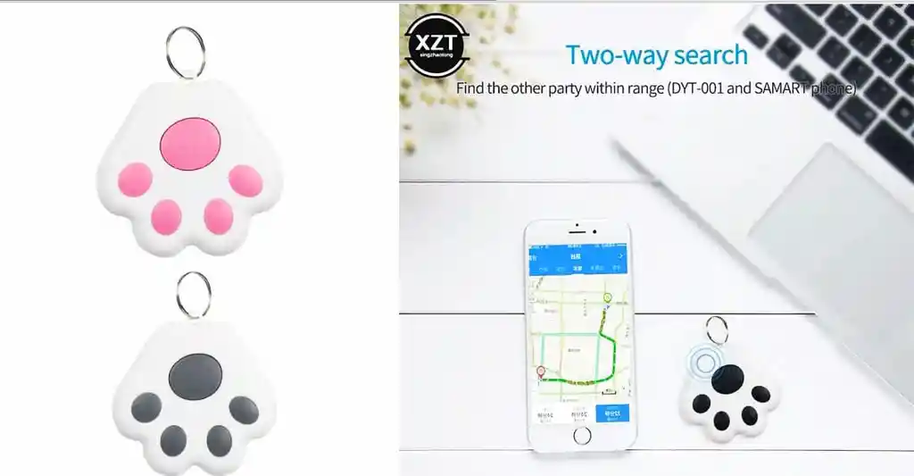 Llavero Bluetooth Rastreador Mini Gps