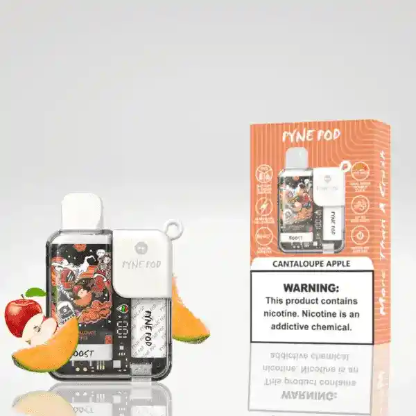 Pynepod Cantaloupe Apple 8500puff