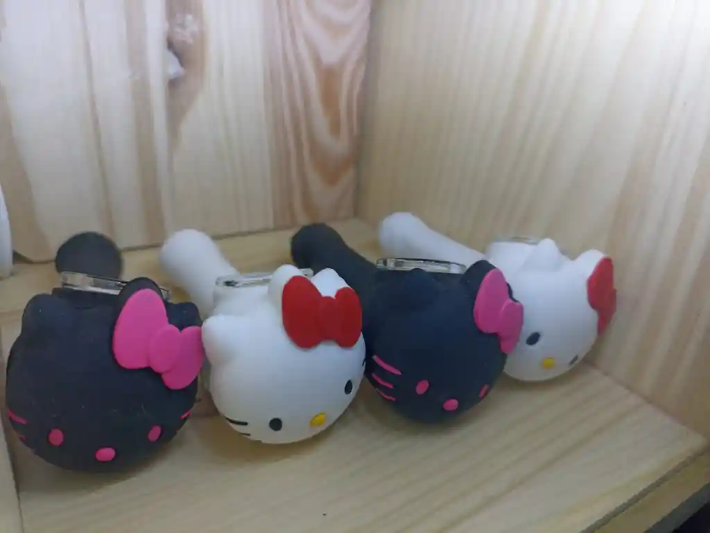 Pipa Silicona Hello Kitty