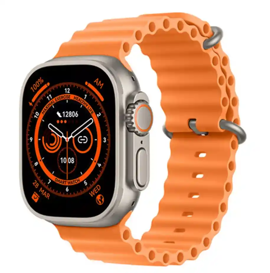 Reloj Smartwatch Serie 8 Ultra Color Naranja