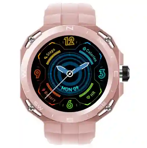 Reloj Smartwatch Hw3 Cyber Rosa