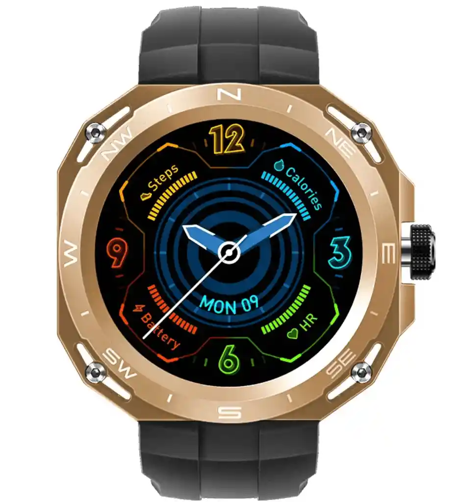 Reloj Smartwatch Hw3 Cyber Dorado