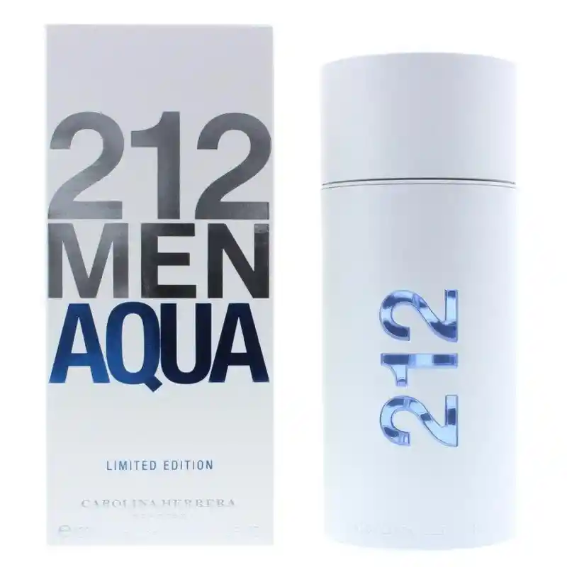 212 Men Aqua Carolina Herrera -inspiracion