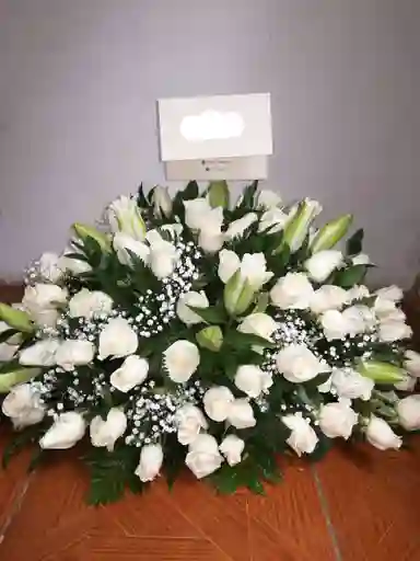 Ramo Funebre Cubre Cofre Agradable