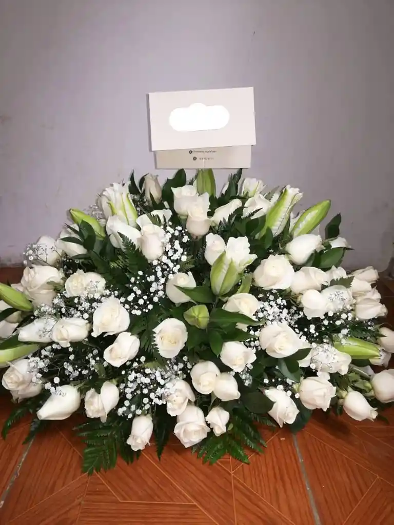 Ramo Funebre Cubre Cofre Agradable