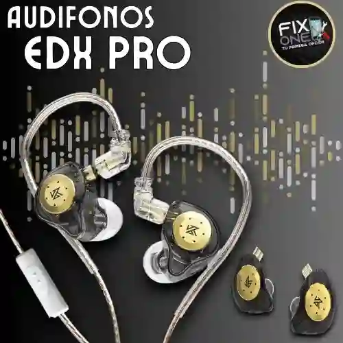 Audífonos Dinámicos Edx Pro