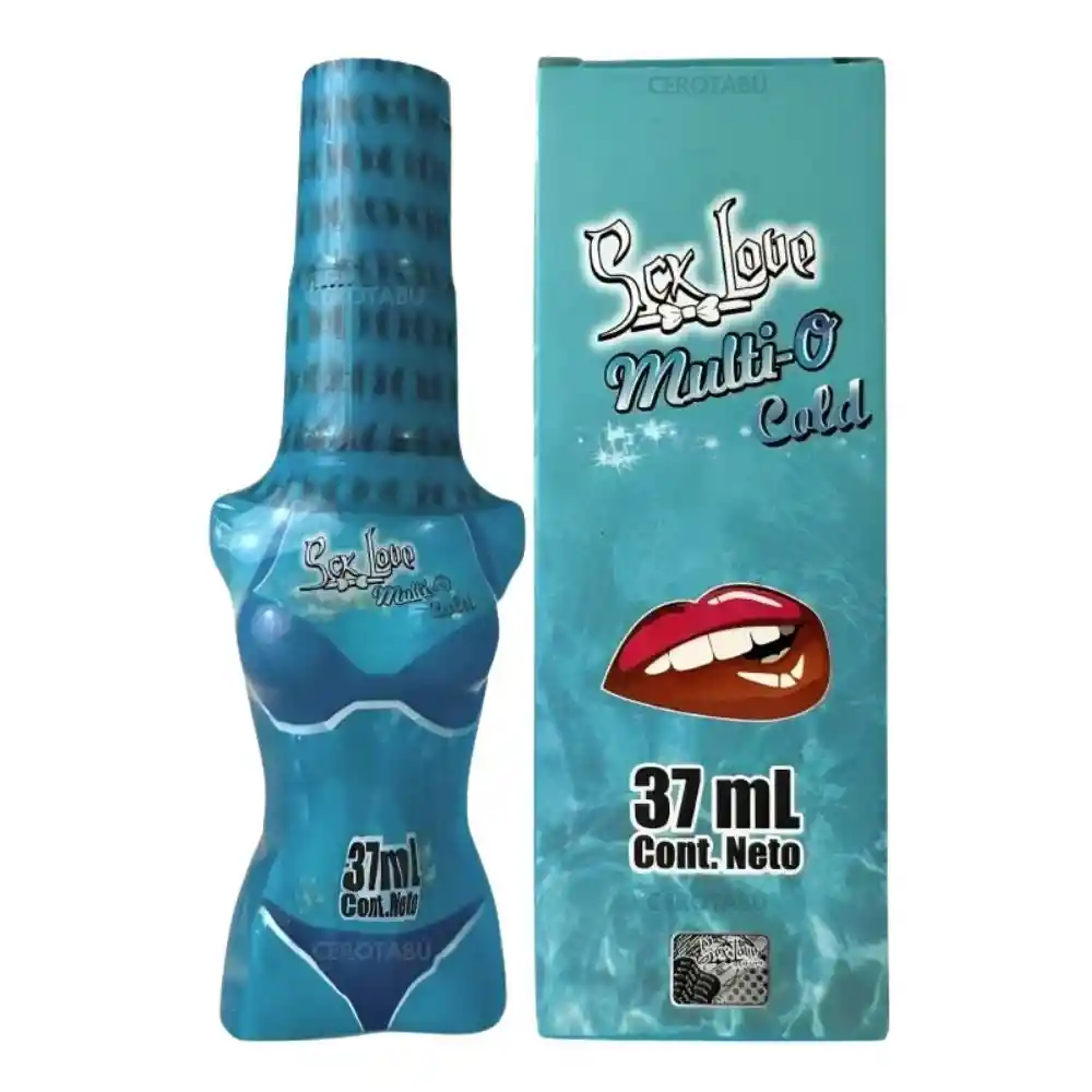 Lubricante Multiorgasmos Sensacion Fria Saborizado X 37ml