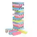 Jenga De Madera Didáctica Infantil De Animales Para Niños