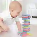 Jenga De Madera Didáctica Infantil De Animales Para Niños