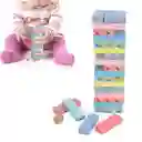 Jenga De Madera Didáctica Infantil De Animales Para Niños