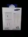 Cargador Samsung Tipo C Completo Carga Rapida 3a