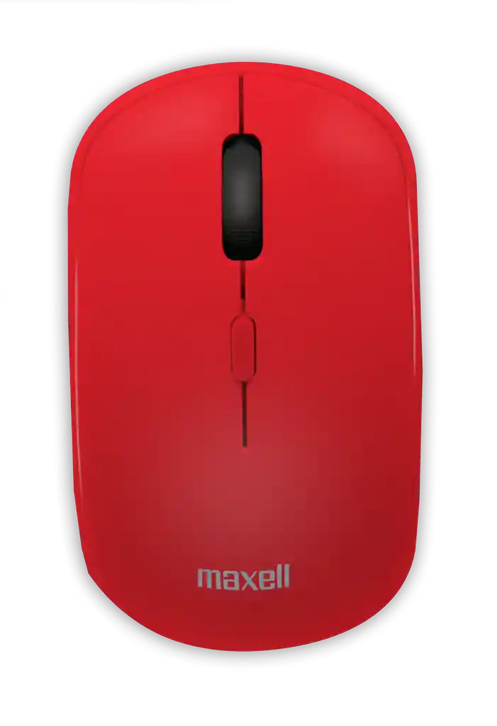 Maxell Mouse Inalambricomowl-100 1200 Dpi Red