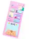 Papeleria Kawaii - Notas Adhesivas Cat - Potsis De Gaticos